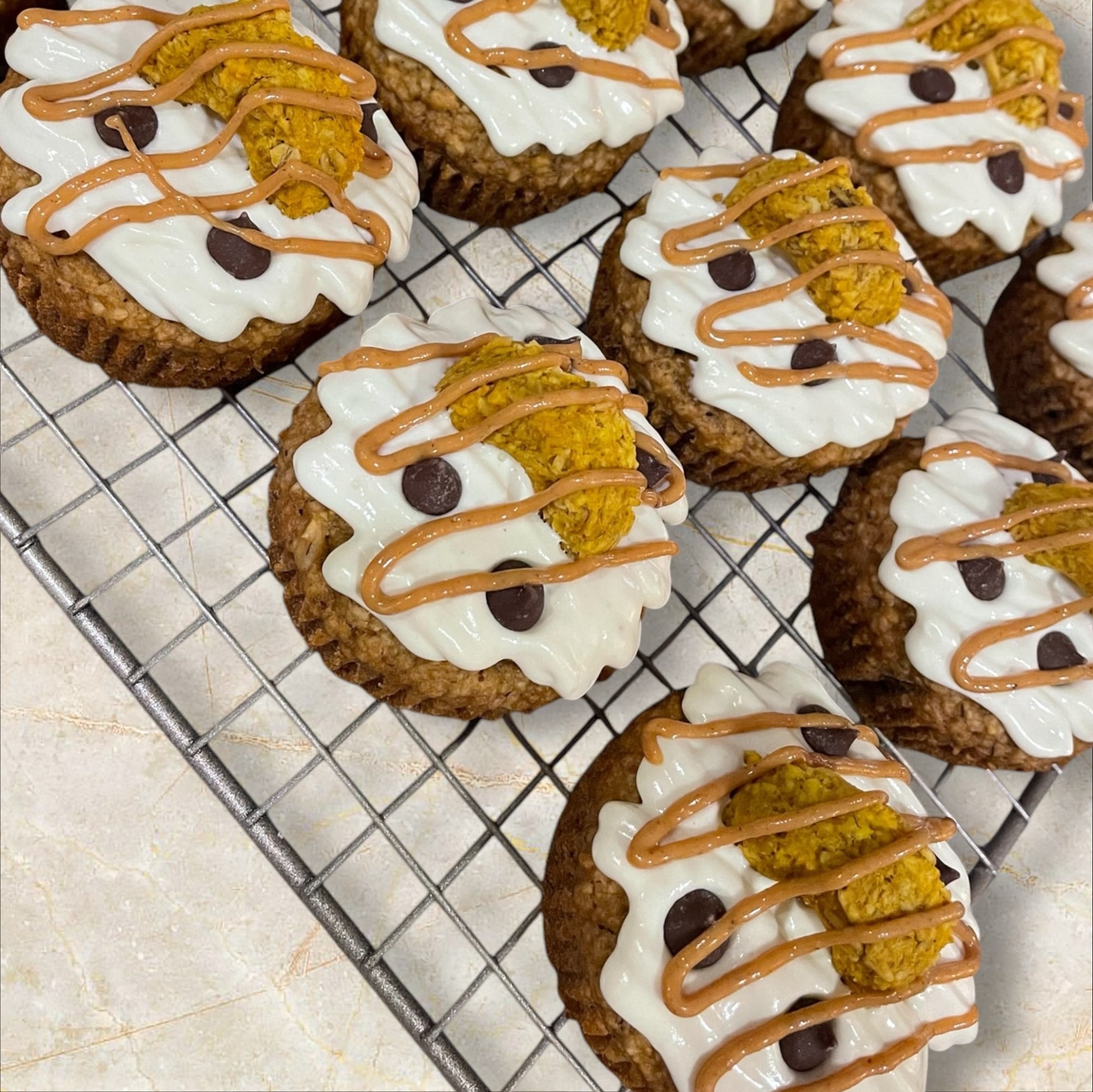 peanut butter pupcake for dogs