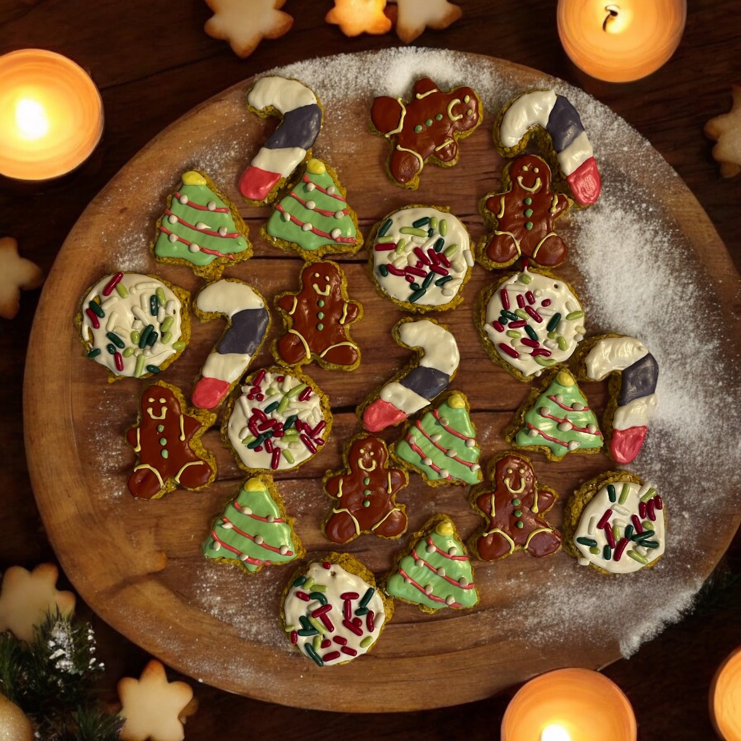 dog christmas cookies