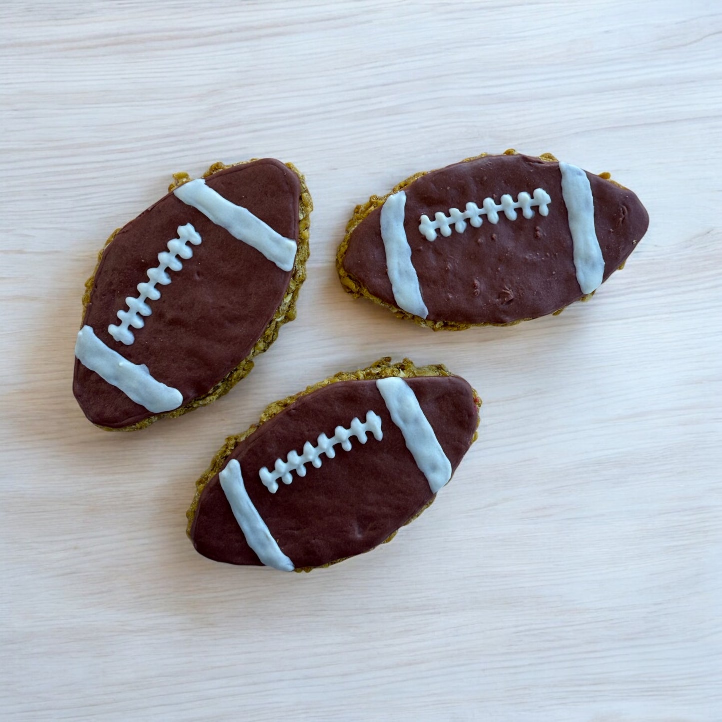 football cookies