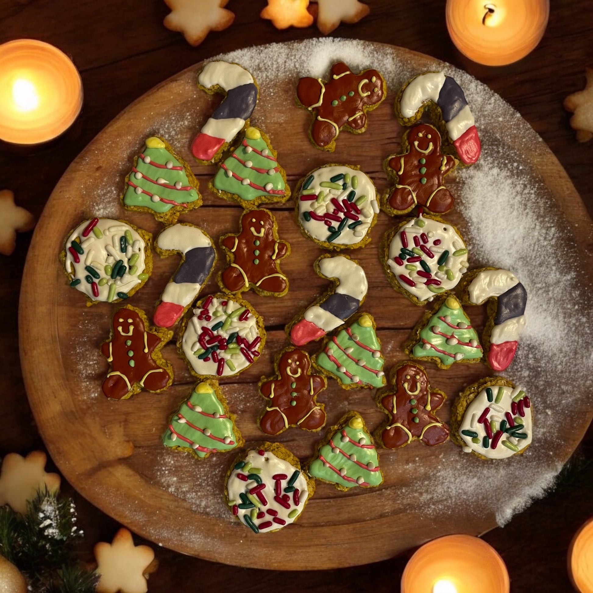 dog christmas cookies